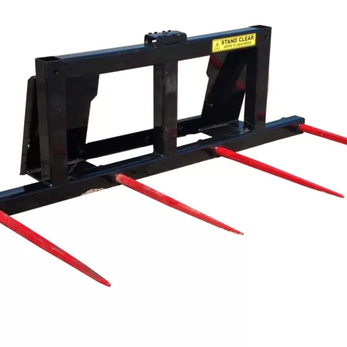 5 1/2' wide 4-Tine Square Bale Fork